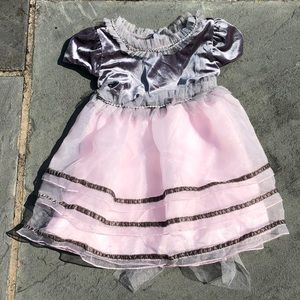 LE PINK**Gray Pink Party Dress**18 mo.**$140